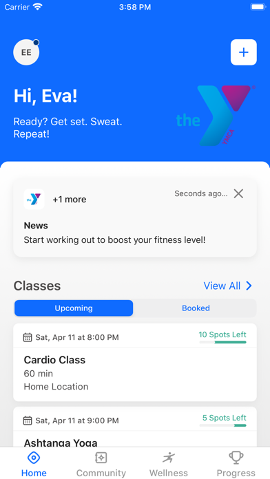 Cameron Regional YMCA. Screenshot