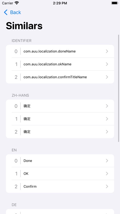 Fella - Project i18n tool screenshot-3