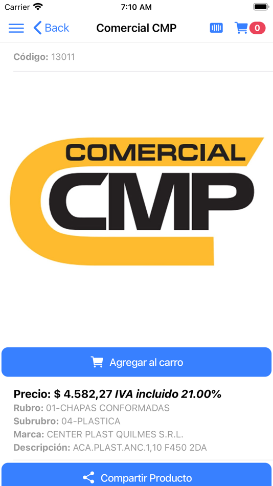 #4. Comercial CMP (iOS) 由: Javier Salem Marcos
