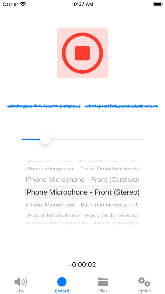 #3. Stereo Microphone (iOS) 由: Ryouta Kira