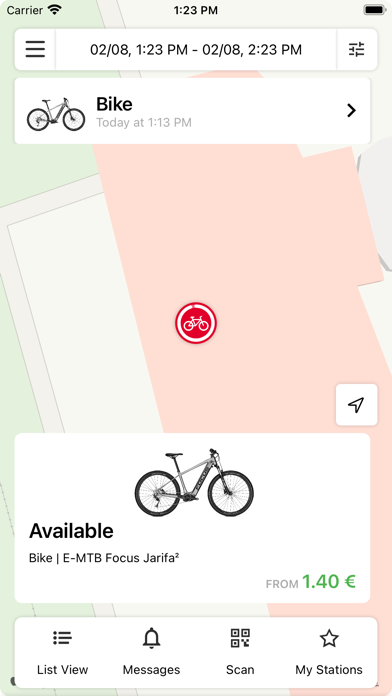 ÖBB Bike Screenshot