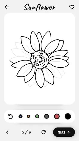 Game screenshot How to draw flowers tutorials apk
