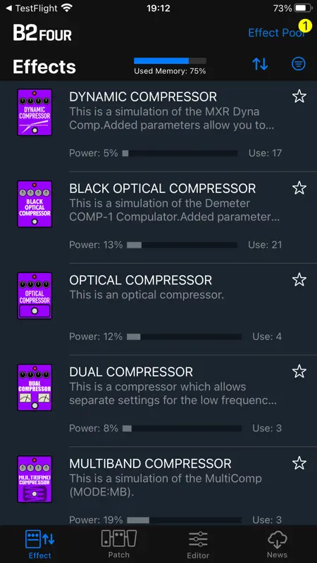 Handy Guitar Lab for B2 FOUR screenshot 1 of 1