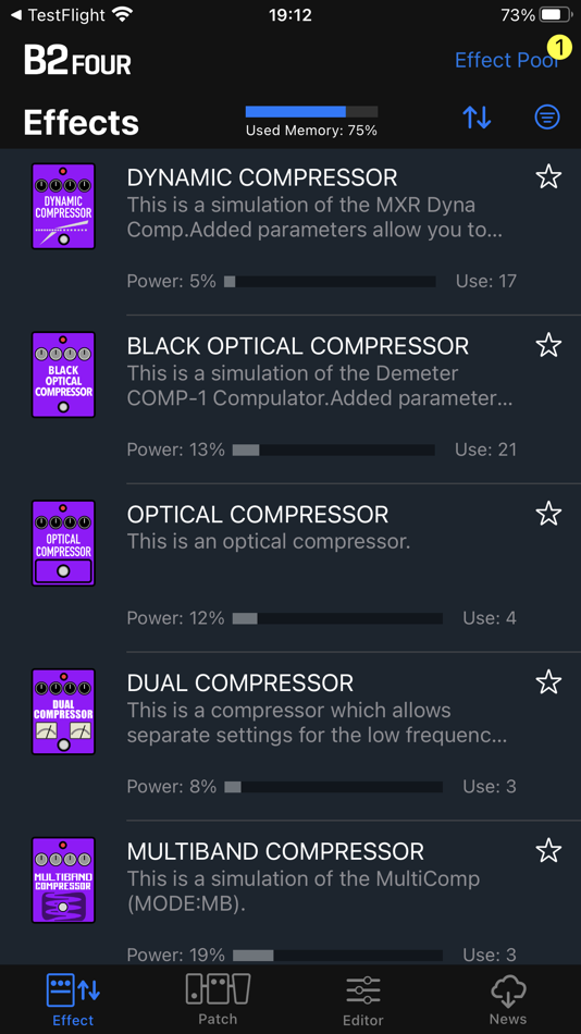Handy Guitar Lab for B2 FOUR (iOS) 由: ZOOM Corporation