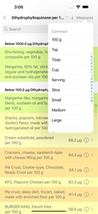 Foodwatts Nutrients screenshot #4 for iPhone