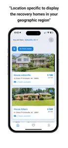 Recovery Home Finder screenshot #1 for iPhone