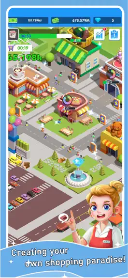 Game screenshot Idle Shopping Street mod apk