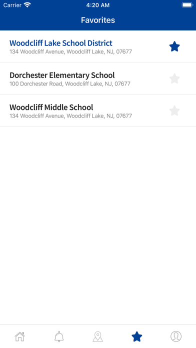 WCL Schools Screenshot