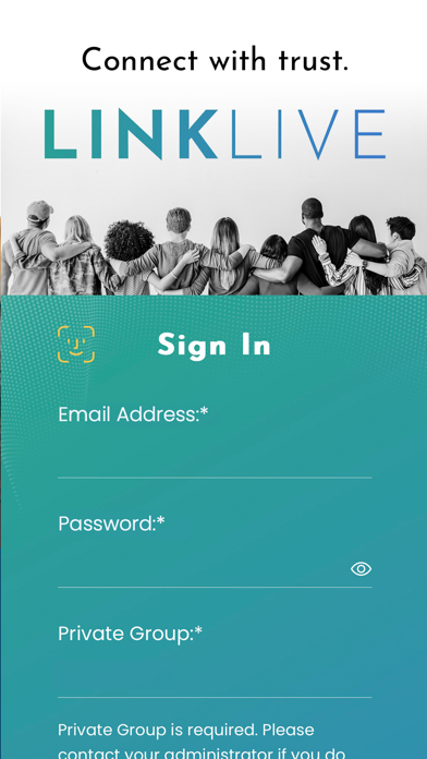 LinkLive Mobile Screenshot