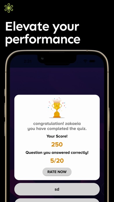 Quiz For ADHD Screenshot