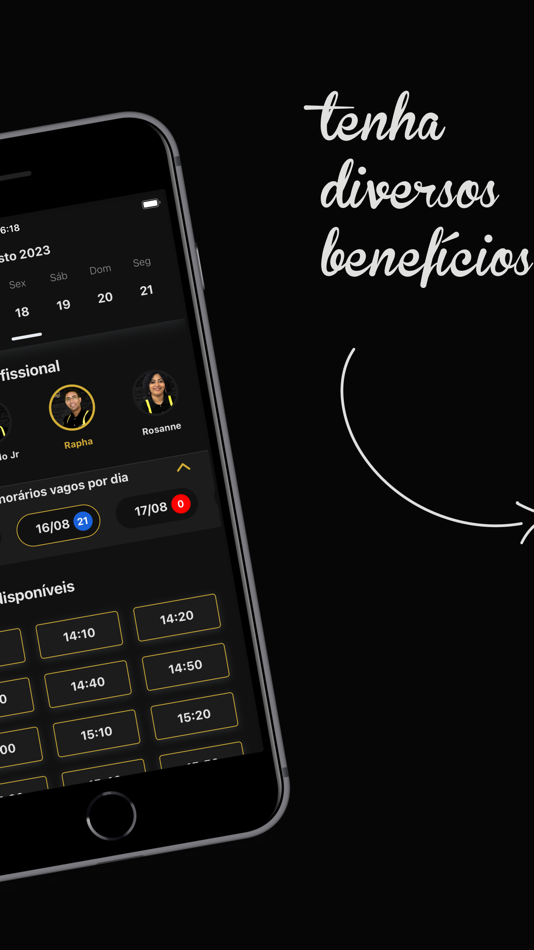 #3. Raphas Barbearia (iOS) Podle: STARAPP SISTEMAS LTDA ME