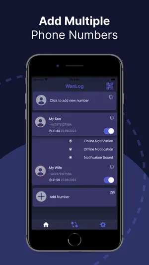 WanLog: Online Tracker App screenshot 2