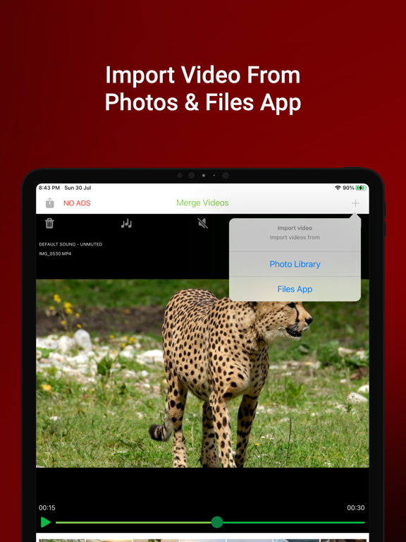 Screenshot #4 pour Video Merge Video Joiner