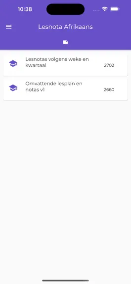 Game screenshot Lesnotas Afrikaans mod apk