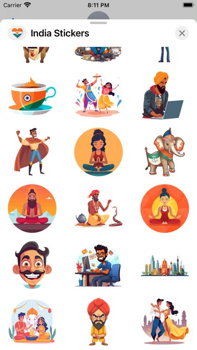 India Stickers Screenshot