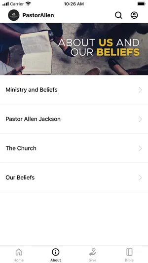Allen Jackson Ministries screenshot 2