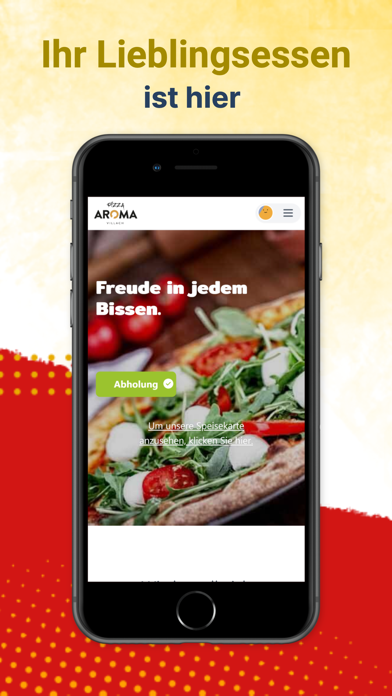 Aroma Pizza Villach Screenshot