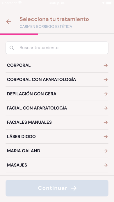CARMEN BORREGO ESTÉTICA Screenshot
