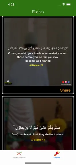 Game screenshot Maariful Quran English -Tafsir apk