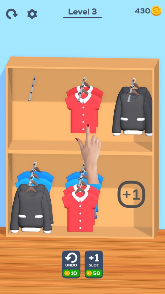 #3. Cloth Sorting (iOS) By: Wery Games Limited