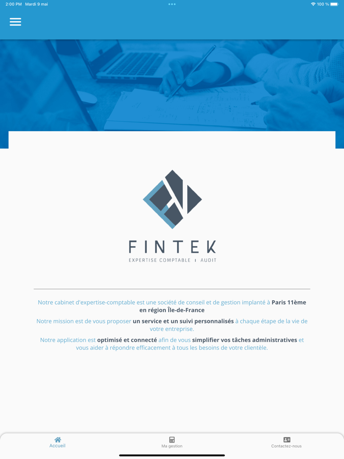 Fintek - Comptable à Paris