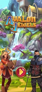 Avalon Jewels Match-3 screenshot #1 for iPhone