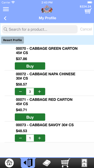 Chefs' Produce Company Screenshot