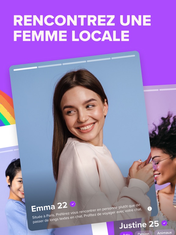 Screenshot #5 pour Zoe: Rencontres lesbiennes app