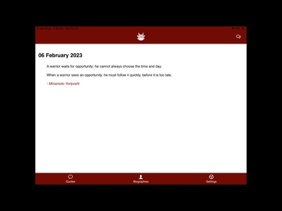 Screenshot #5 pour Samurai Quotes