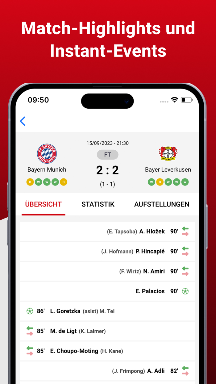 Bundesliga Live Score