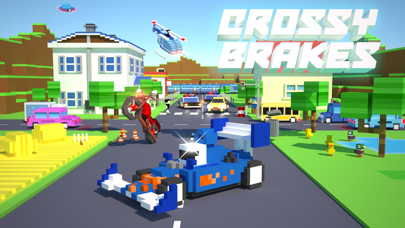 Crossy Brakes : Blocky Racerのおすすめ画像1