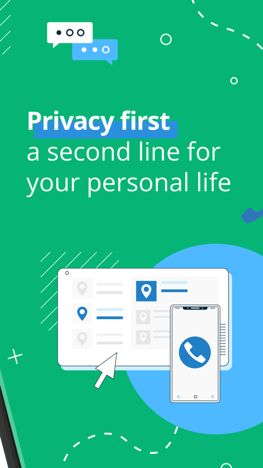 #2. Line2 - Second Phone Number (iOS) 由: J2 Web Services, Inc.