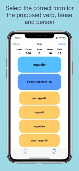 Game screenshot Verbes Pro mod apk