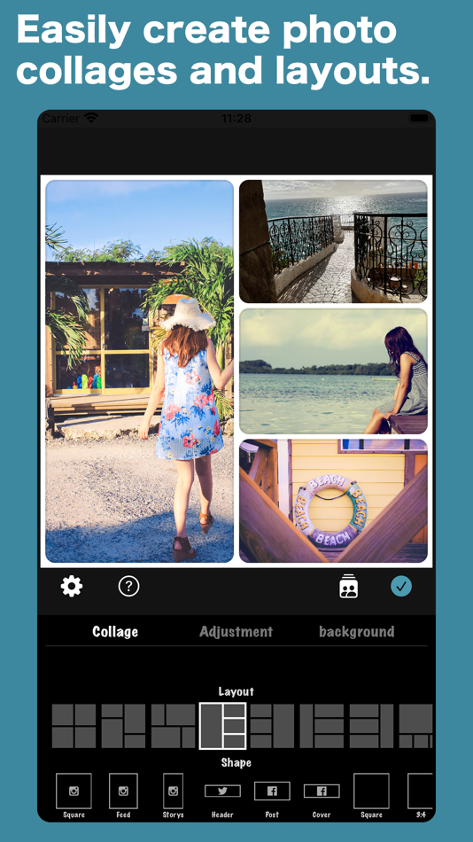 Collage - photo layout app - 1.1.4 - (iOS)
