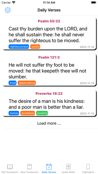 HolyBible K.J.V. Screenshot 4 - AppWisp.com HolyBible K.J.V. Screenshot 4 - AppWisp.com