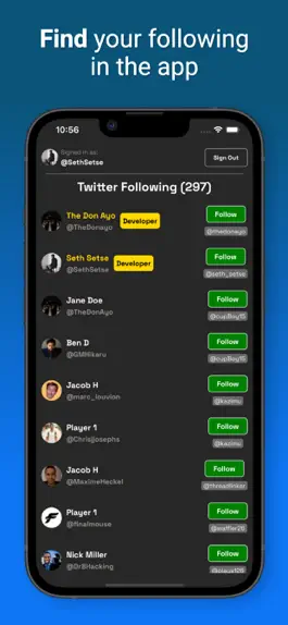 Game screenshot ThreadLink : Import Followers hack