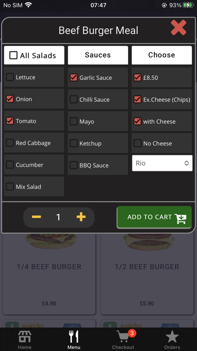 Anatolian Grill Cardiff Screenshot