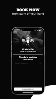 frizerski salon mr. joe iphone screenshot 4
