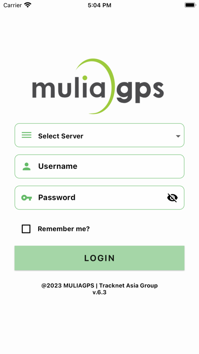 Muliatrack Screenshot