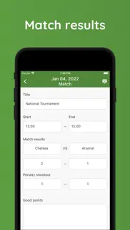 soccer schedule planner iphone screenshot 4