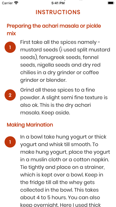 Veg Recipes of India Screenshot