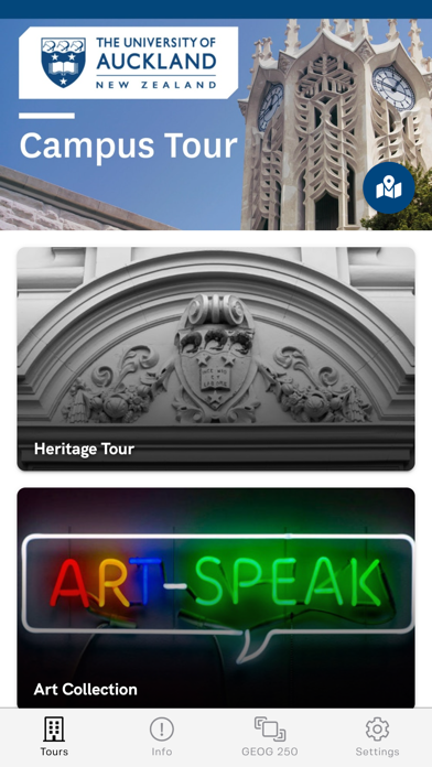 UoA Campus Tour Screenshot