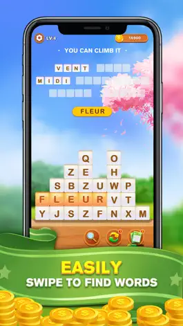 Game screenshot Word Garden：Swipe Casual game mod apk