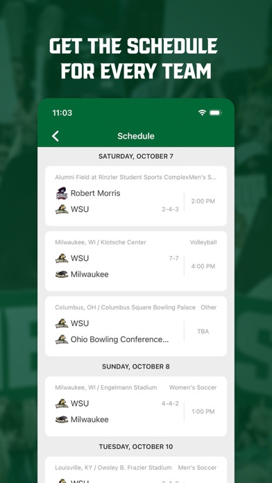 WSU Raiders Screenshot