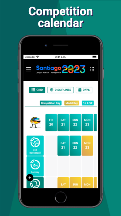 Santiago 2023 Screenshot