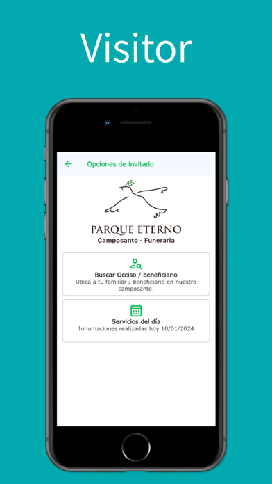 Screenshot 3 of Parque Eterno App