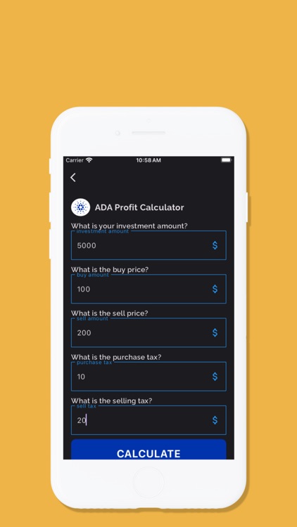 ADA Cardano Trade tools