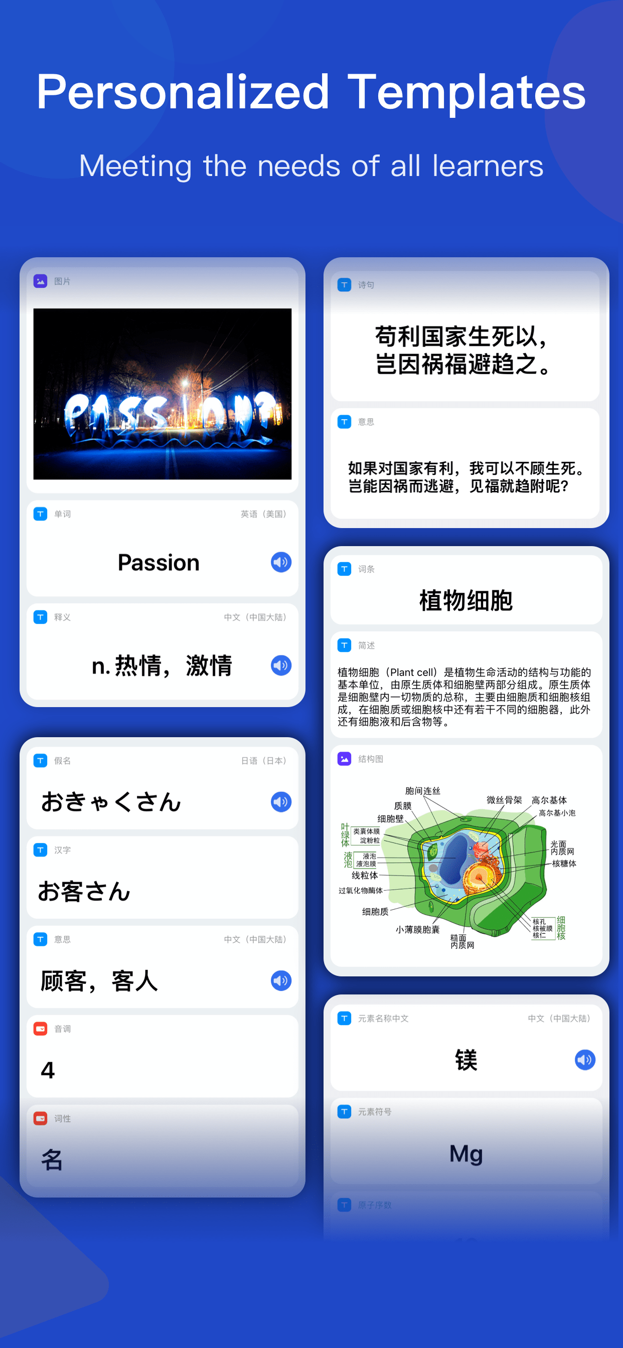 Memoset - Vocabulary Learning