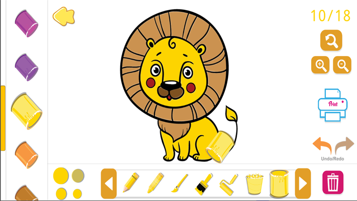 Animal Coloring Games and Sketch