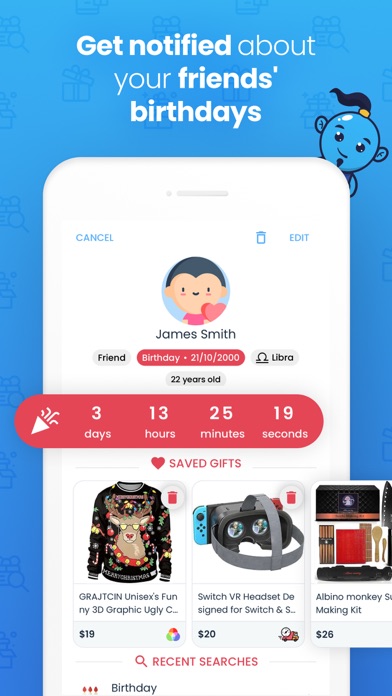 geeftie the gift genie Screenshot